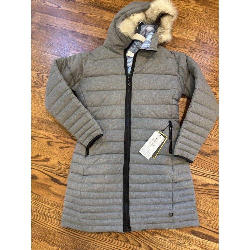 Burton WP Vesta Parka High Ride Heather Jacket Medium NWT Reversible Hooded